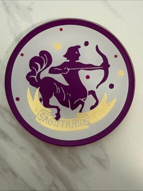 C. Wonder Purple & Gold Sagittarius Wall Mirror